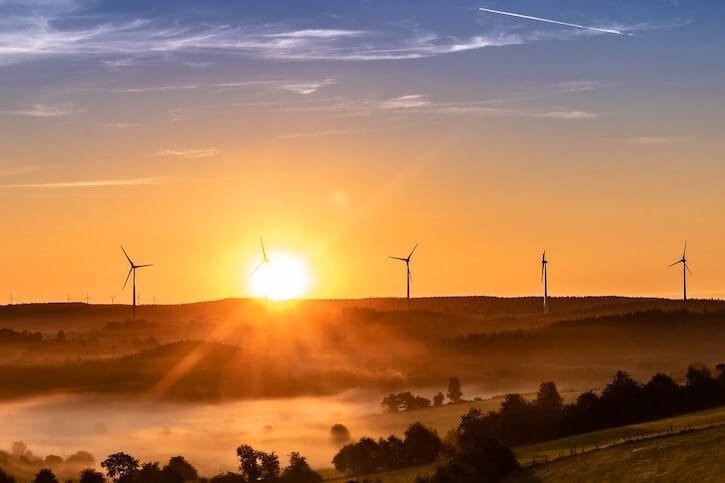 wind turbines